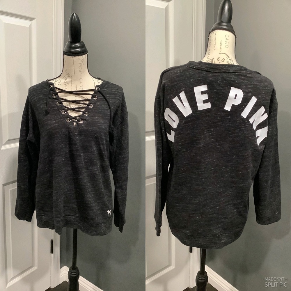 NWOT PINK BY VICTORIAS SECRET COZY PULLOVER
